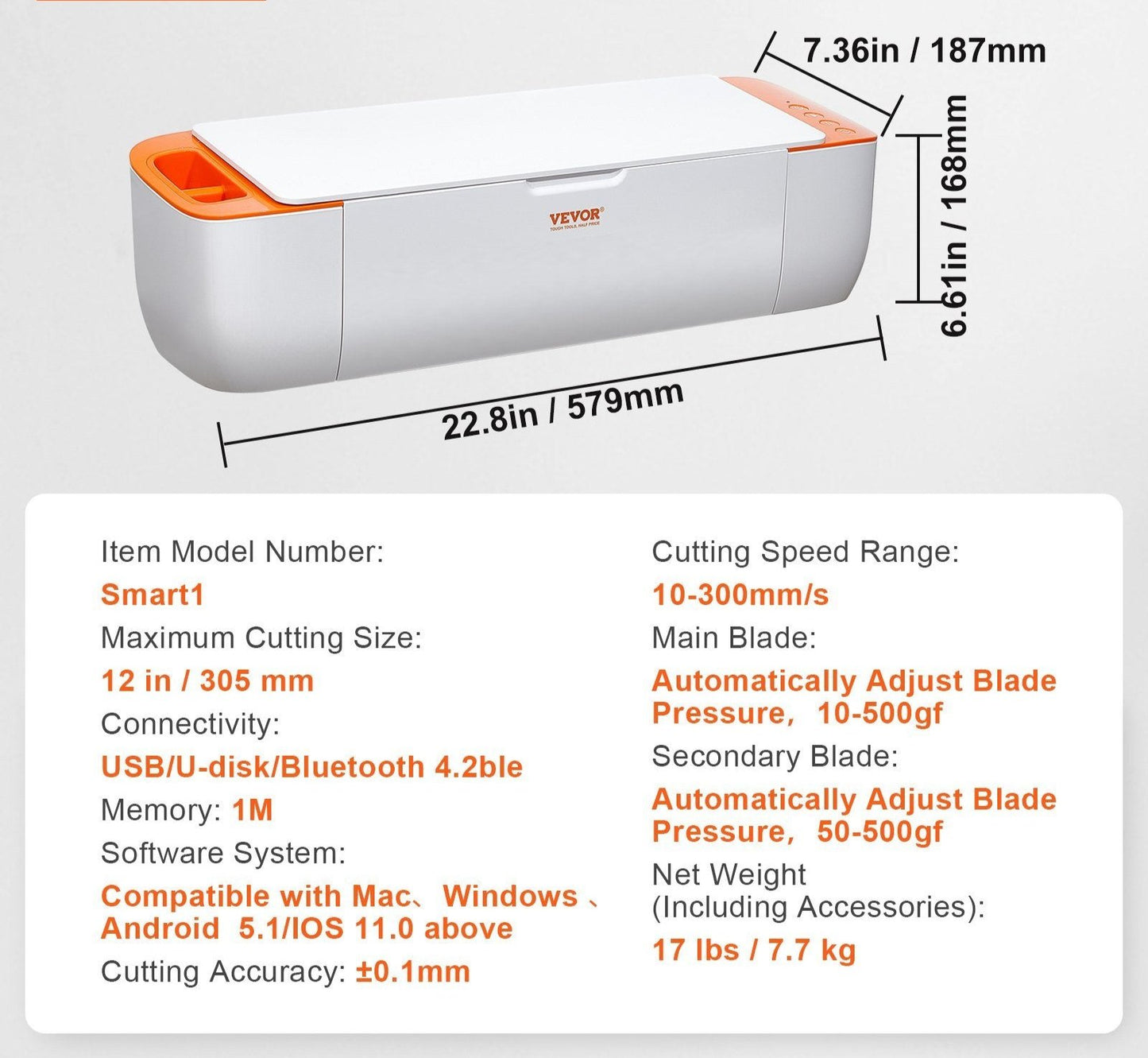Smart One Desktop Vinyl Cutter