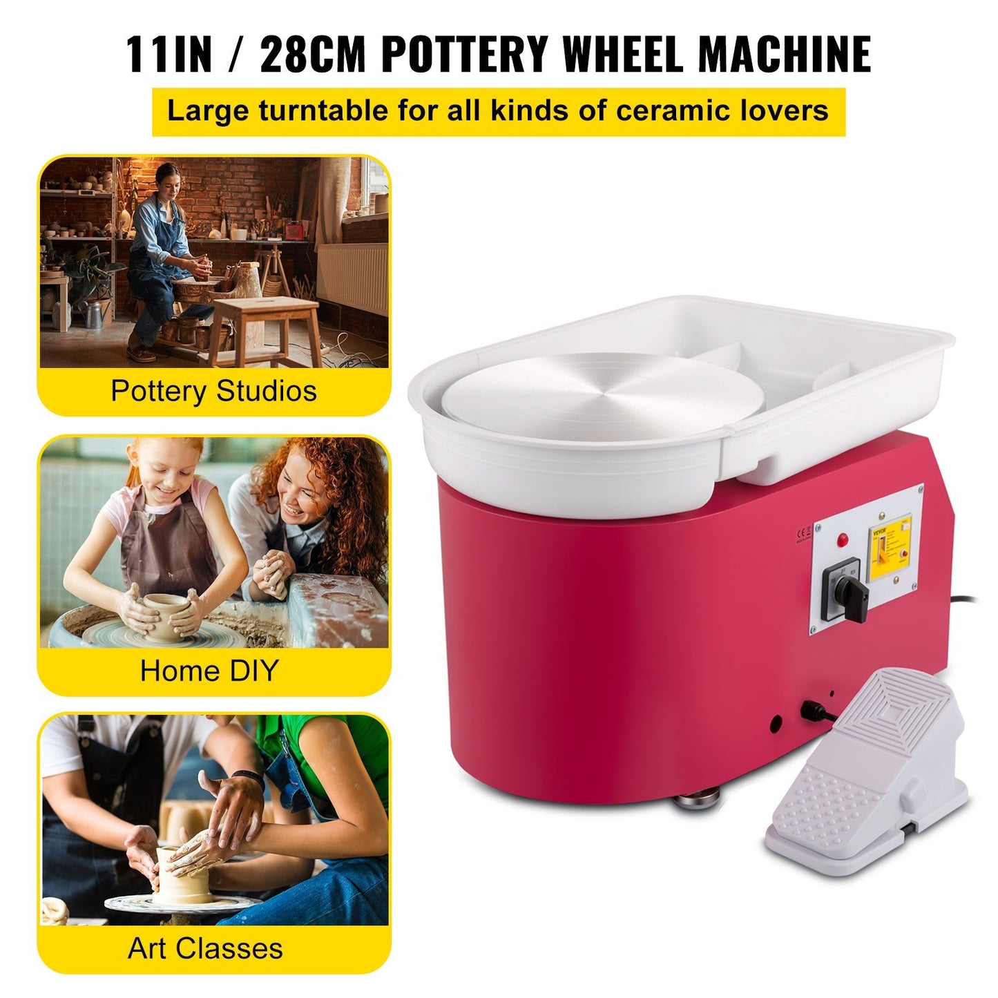 Pottery Wheel Forming Machine