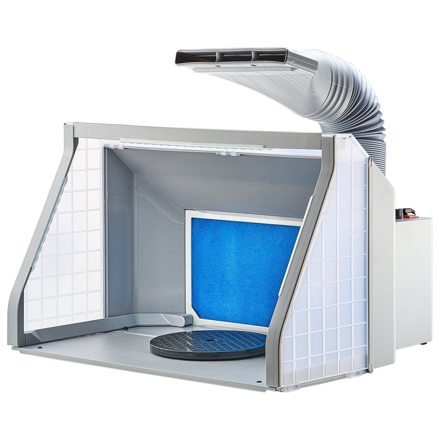 Airbrush Spray Booth Dual-Fans Portable Hobby Paint Spray