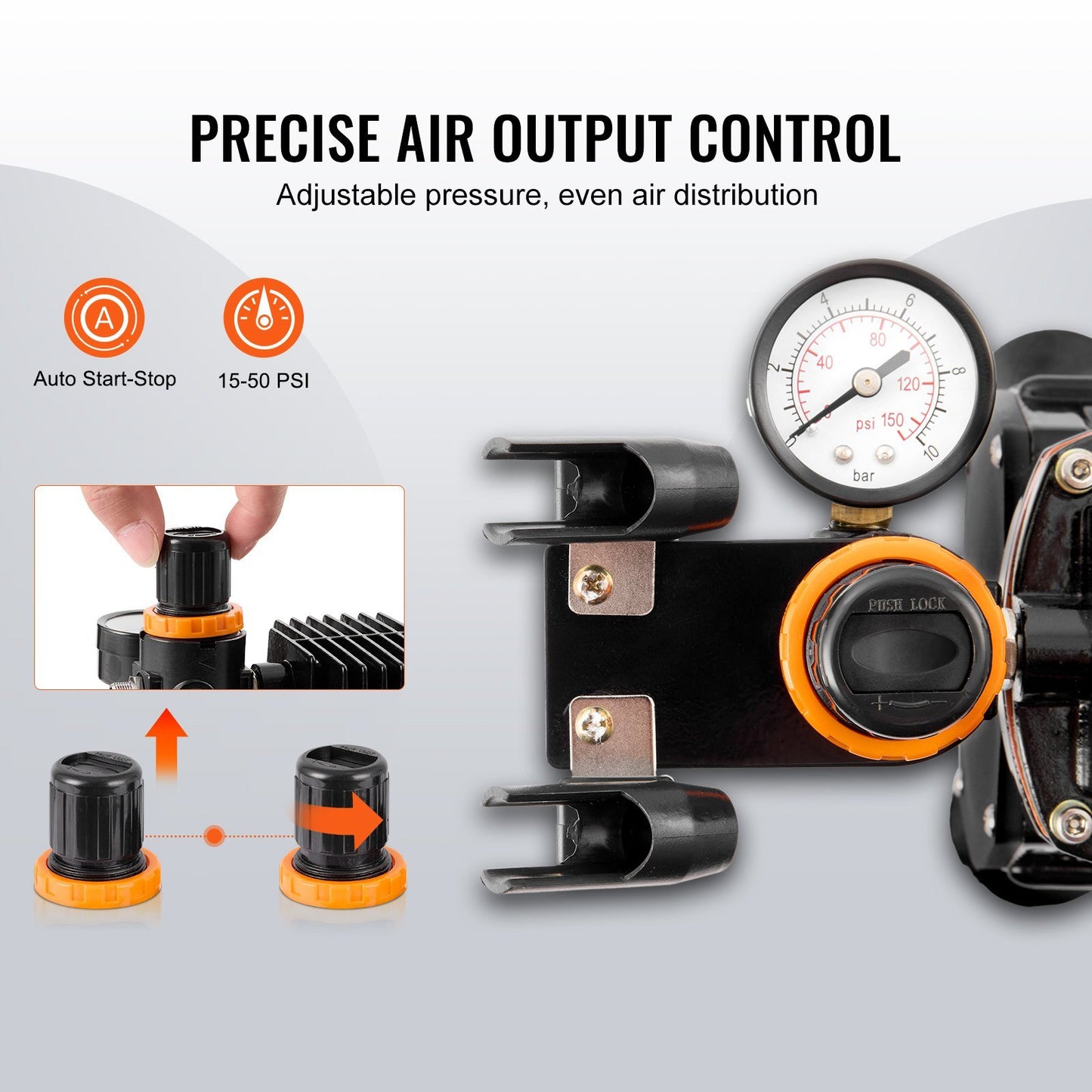 Dual Fan Air Compressor Professional Airbrushing System Kit with 3 Airbrushes