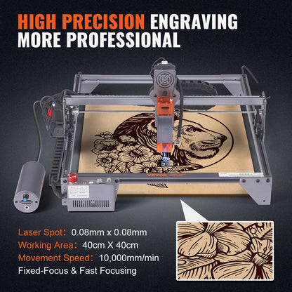 Laser Engraving Machine for Wood, Metal, and Acrylic